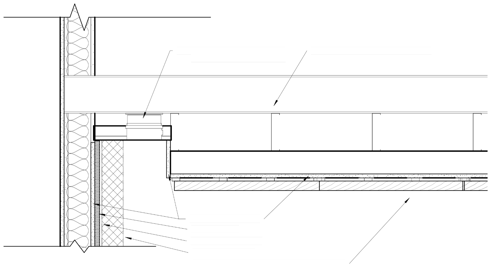 Enlarged ceiling plan